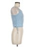 Rihoas Blue Sleeveless Top Size 8 - photo 4