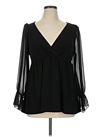 Torrid Long Sleeve Blouse (view 1)