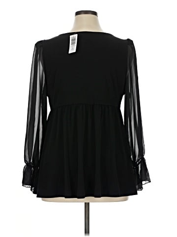 Torrid Long Sleeve Blouse (view 2)