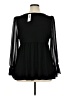 Torrid Black Long Sleeve Blouse Size 1X Plus (1) - photo 2