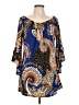 Win Win Blue 3/4 Sleeve Blouse Size L - photo 1