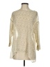 Chico's 100% Polyester Ivory 3/4 Sleeve Blouse Size Sm (0) - photo 1