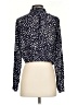 Free People Polka Dots Blue Long Sleeve Blouse Size XS - photo 2