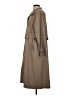 Fleet Street 100% Polyester Tan Trenchcoat Size 8 (petite) - photo 5