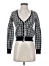 XOXO Houndstooth Black Cardigan Size S - photo 1