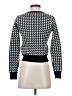 XOXO Houndstooth Black Cardigan Size S - photo 2