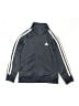 Adidas 100% Polyester Solid Blue Track Jacket Size 5 - photo 1