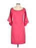 Bebe Solid Pink Casual Dress Size XSEstimated - photo 1