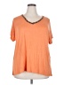 Avenue Orange Short Sleeve T-Shirt Size 18 Plus - photo 1
