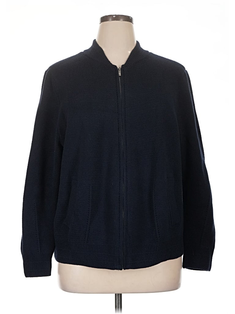 Pre-owned Jjill Jacket In Blue