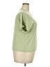 Assorted Brands Solid Green Short Sleeve T-Shirt Size 2X - photo 4