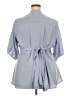 Universal Standard 100% Polyester Blue 3/4 Sleeve Blouse Size 18 (M) - photo 2