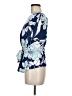 Apt. 9 100% Polyester Blue Short Sleeve Blouse Size M - photo 5