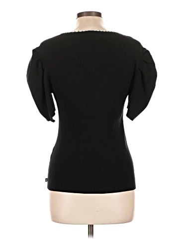 Karl Lagerfeld Paris Short Sleeve Top (view 2)