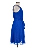 David's Bridal 100% Polyester Blue Cocktail Dress Size 8 - photo 4