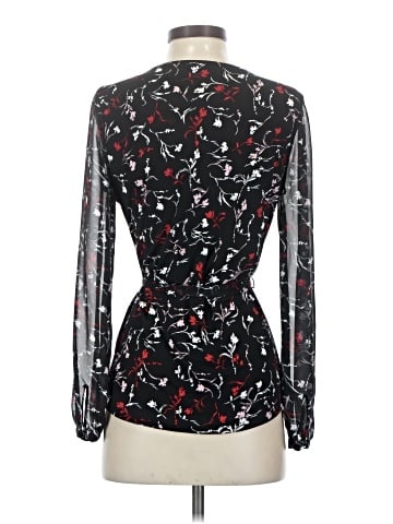 White House Black Market Long Sleeve Blouse (view 2)