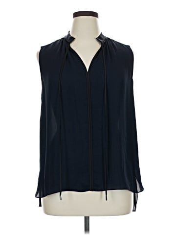 Elie Tahari Sleeveless Silk Top (view 1)