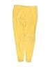 Leveret 100% Cotton Yellow Casual Pants Size 4 - photo 1