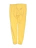 Leveret 100% Cotton Yellow Casual Pants Size 4 - photo 2