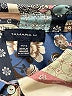 Tamara H. 100% Polyester Paisley Blue Long Sleeve Blouse Size XL - photo 7