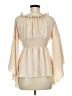 Unbranded Ivory 3/4 Sleeve Blouse Size M - photo 2
