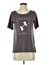 Under Armour 100% Polyester Gray Active T-Shirt Size S - photo 1