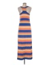 Mossimo Supply Co. Stripes Orange Casual Dress Size M - photo 2