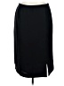 Karen Scott 100% Polyester Solid Black Casual Skirt Size 16 (petite) - photo 1