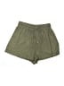 Zara Solid Green Shorts Size XS - photo 1