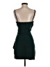 Crystal Doll Solid Green Cocktail Dress Size S - photo 2