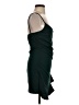 Crystal Doll Solid Green Cocktail Dress Size S - photo 4