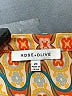 Rose + Olive 100% Polyester Orange Short Sleeve Blouse Size 2X - photo 7