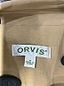 Orvis 100% Silk Solid Tan Long Sleeve Silk Top Size M - photo 7