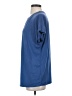 Automet Solid Blue Short Sleeve T-Shirt Size S - photo 5