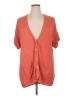 J.Jill Orange Cardigan Size XL - photo 1
