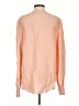 Side Stitch Orange Long Sleeve Blouse Size S - photo 2