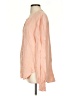 Side Stitch Orange Long Sleeve Blouse Size S - photo 5