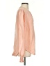 Side Stitch Orange Long Sleeve Blouse Size S - photo 4