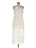 Leith 100% Polyester Ivory Cocktail Dress Size M - photo 1