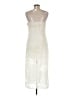 Leith 100% Polyester Ivory Cocktail Dress Size M - photo 2
