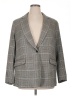 H&M Plaid Gray Blazer Size XL - photo 1