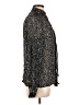 IKKS 100% Polyester Animal Print Black Long Sleeve Blouse Size EU (FR) 44 / US 12 - photo 4