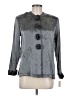 A.Maglia Metallic Gray Long Sleeve Blouse Size 8 - photo 1