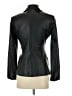 BCBGMAXAZRIA 100% Leather Black Blazer Size 0 - photo 2