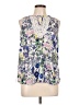 Pale Sky 100% Polyester Blue Sleeveless Blouse Size L - photo 1