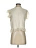 Self Contrast Ivory Pullover Sweater Size S - photo 1