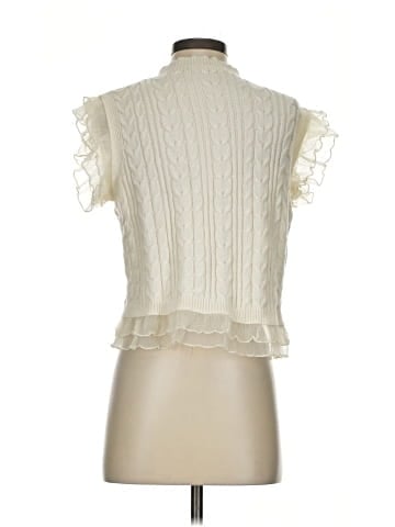 Self Contrast Pullover Sweater (view 2)