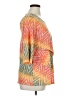 Catherines Aztec Or Tribal Print Orange 3/4 Sleeve Top Size 1X (estimated) - photo 4