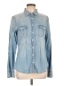 J.Crew 100% Cotton Blue Long Sleeve Button-Down Shirt Size 10 - photo 1
