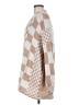 Unbranded Checkered-gingham Tan Cardigan Size M - photo 5